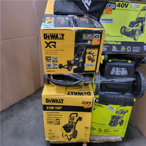 CALIFORNIA AS-IS OUTDOOR POWER EQUIPMENT
