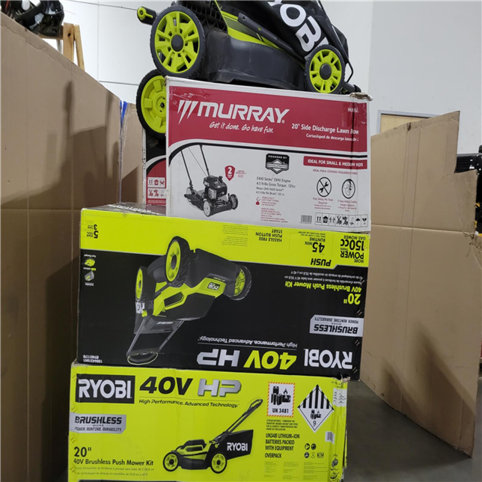 CALIFORNIA AS-IS OUTDOOR POWER EQUIPMENT