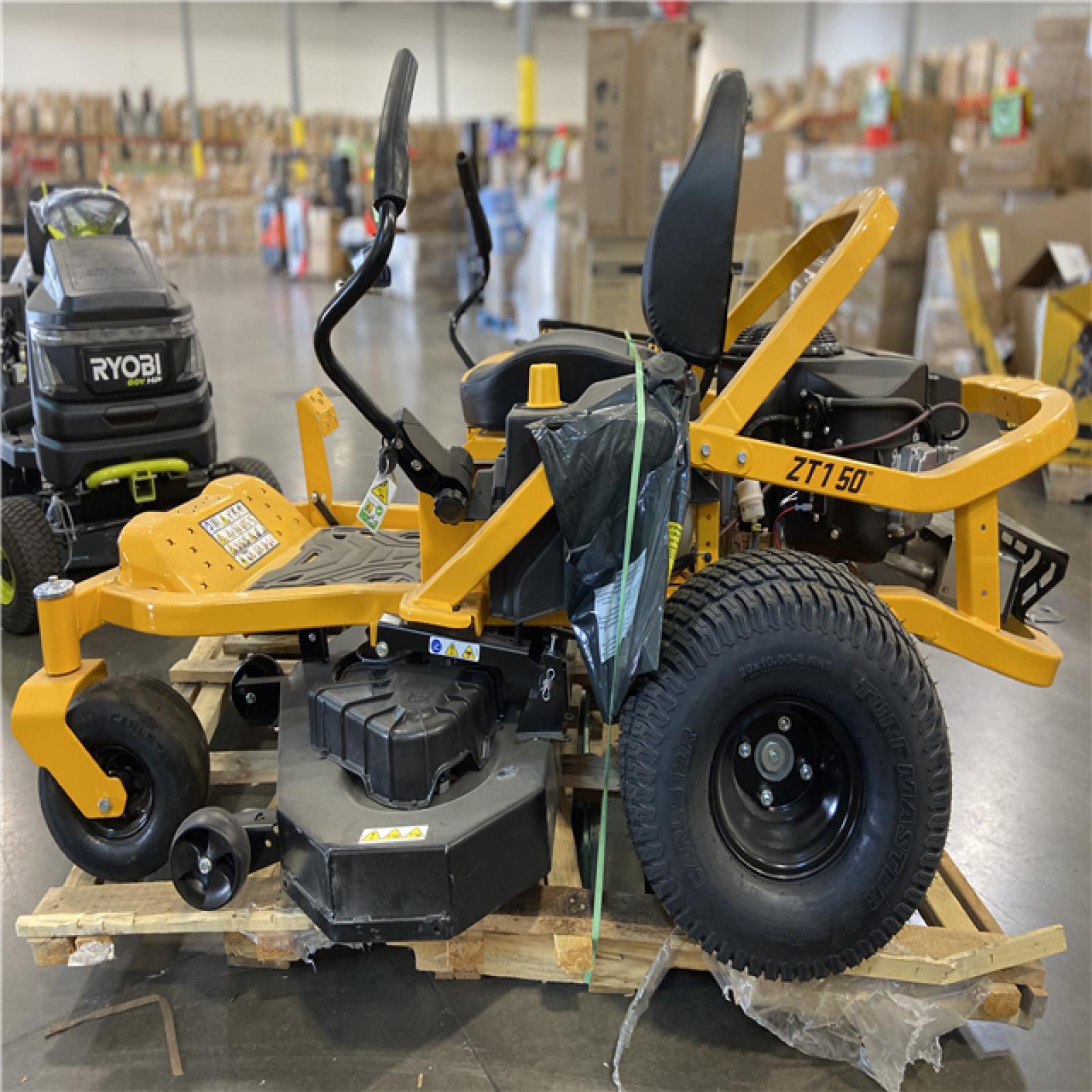 DALLAS LOCATION - Cub Cadet Ultima ZT1 50 in. Fabricated Deck 23HP V-Twin Kawasaki FR Series Engine Dual Hydro Drive Gas Zero Turn Riding Lawn Mower