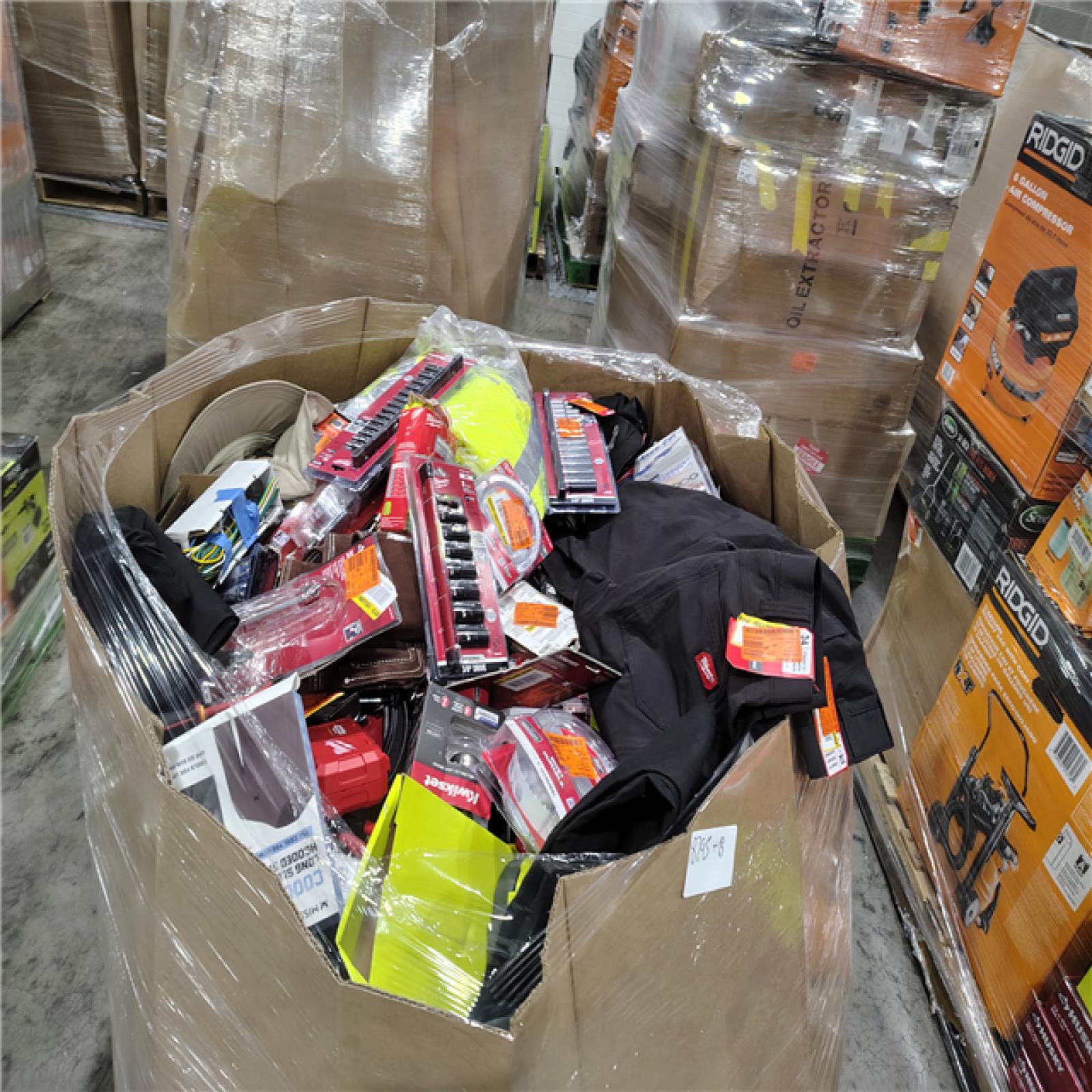 Pittston Location As-Is Tools and MorePartial Truckload (12 Pallets) 8795-B