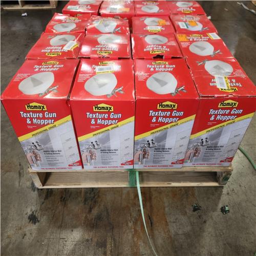 Phoenix Homax Pro Gun and Hopper for Spray Texture Repair Pallet of 12 (RV: $1,189)