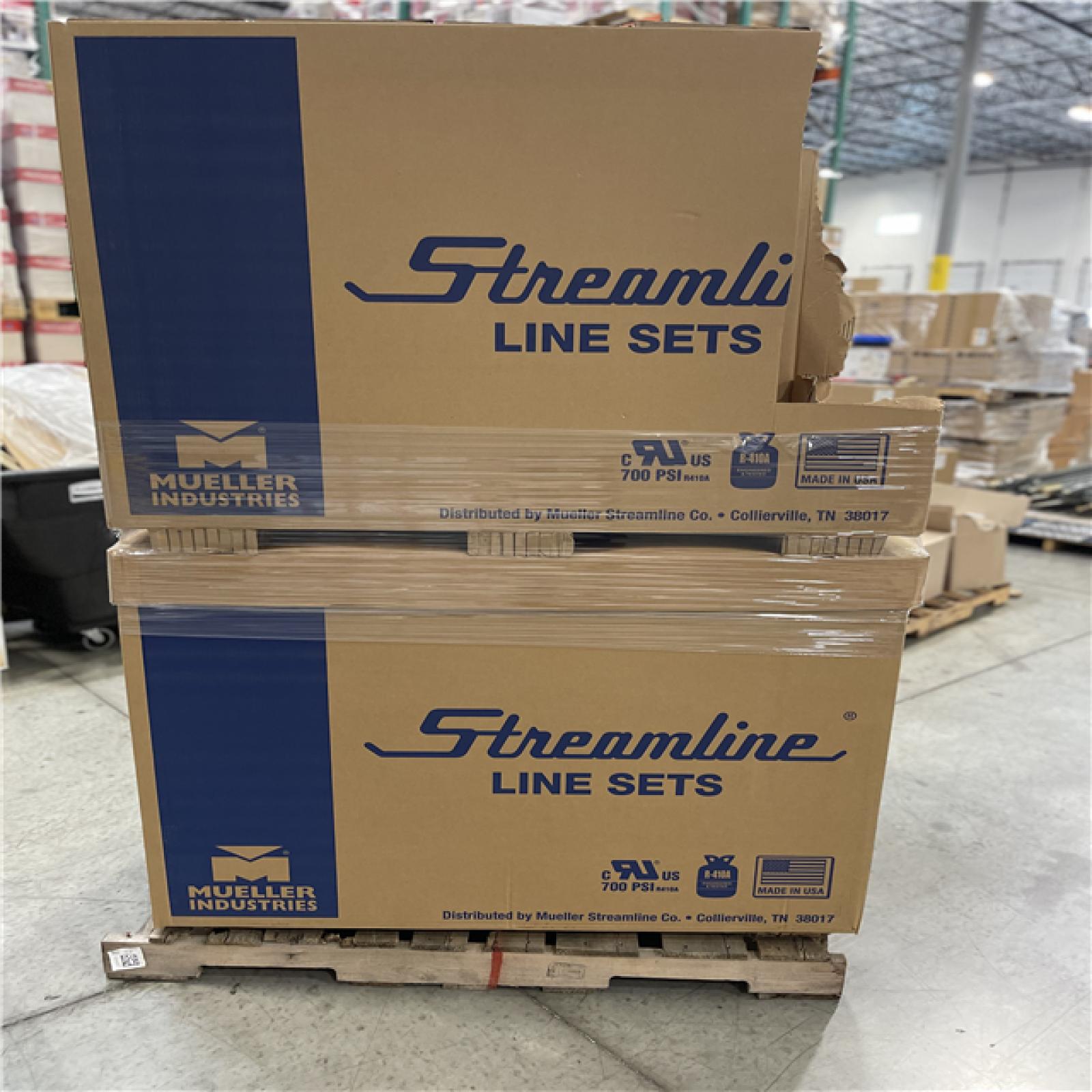 DALLAS LOCATION- MUELLER INDUSTRIES 3/8 x 3/4 x 50ft Air Conditioner Line Set PALLET (9 UNITS)