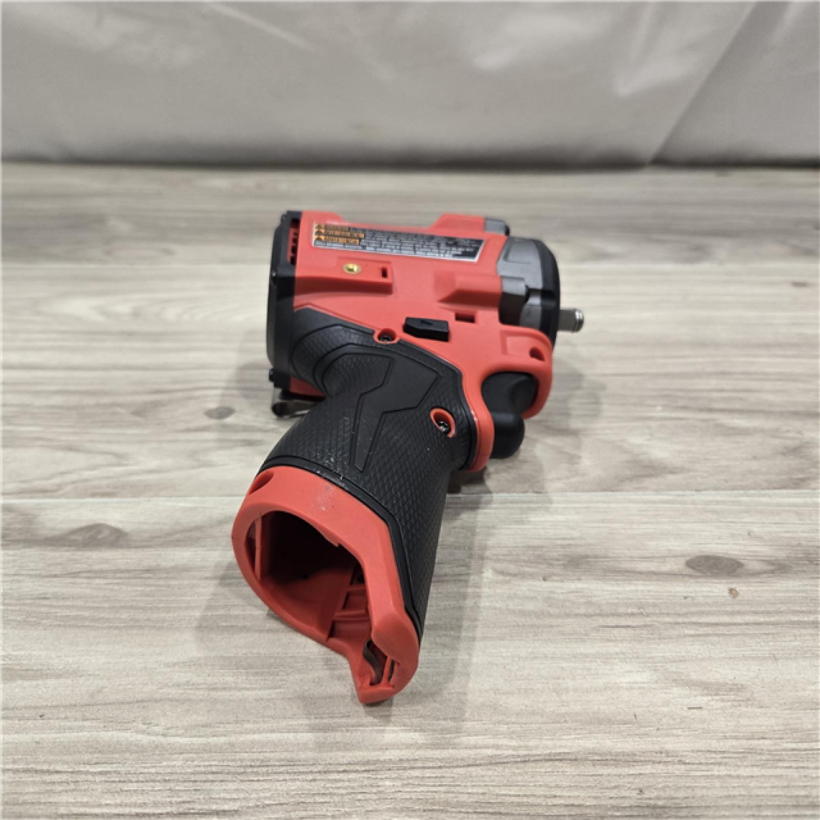 AS-IS Milwaukee M12 FUEL 12V Li-Ion Cordless Stubby 3/8 in. Impact Wrench Kit