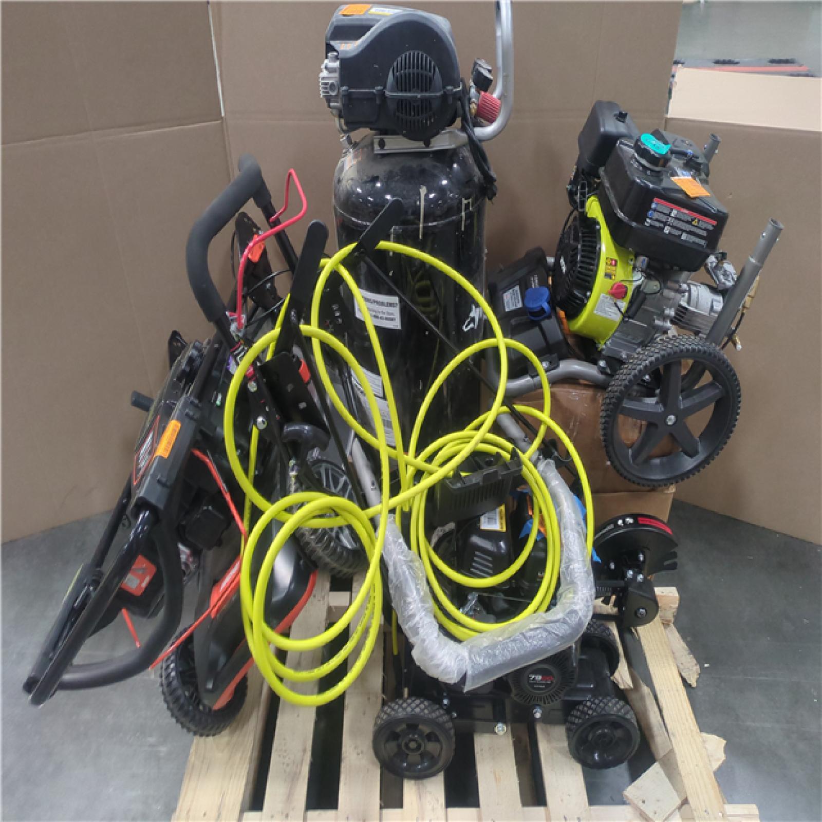 CALIFORNIA AS-IS OUTDOOR POWER EQUIPMENT