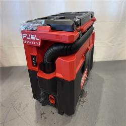 AS-IS - MILWAUKEE M18 FUEL PACKOUT 18-Volt Lithium-Ion Cordless 2.5 Gal. Wet/Dry Vacuum