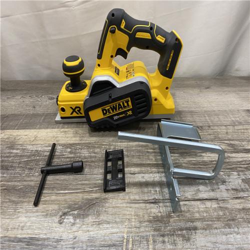 AS-IS DEWALT 20V MAX XR Cordless Brushless 3-1/4 in. Planer (Tool Only)