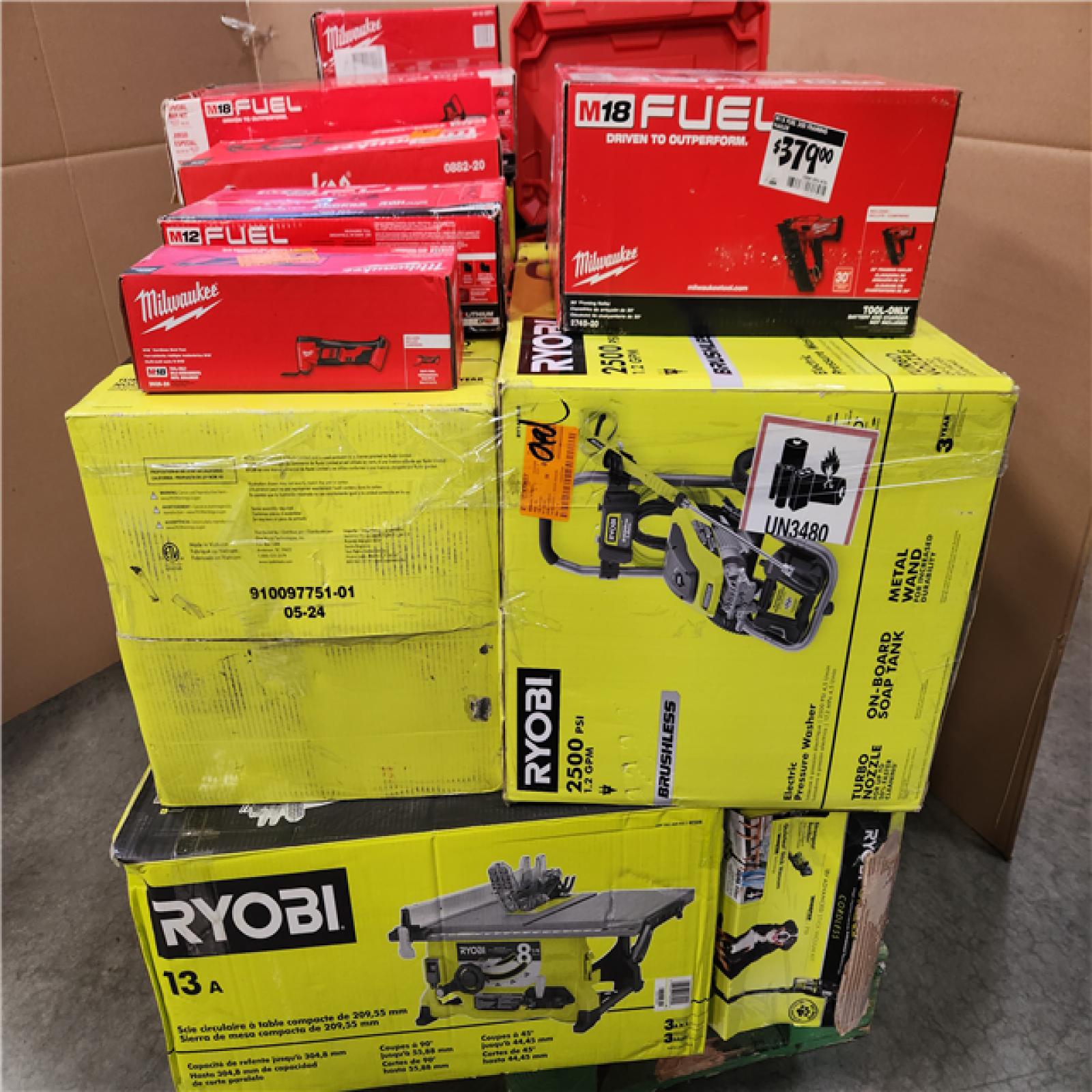 CALIFORNIA AS-IS TOOL PALLET