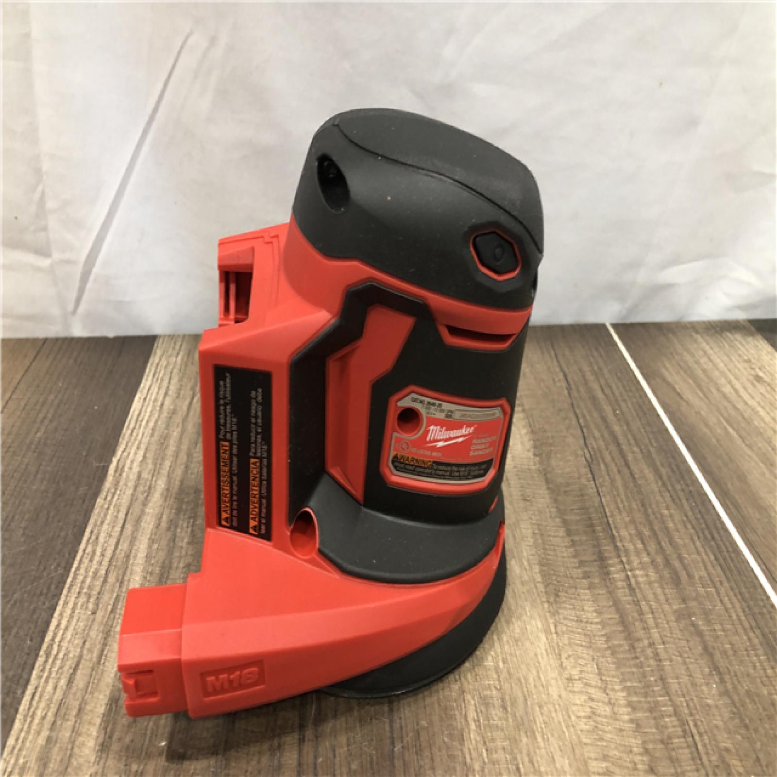 AS-IS Milwaukee 18V Lithium-Ion Cordless 5 in. Random Orbit Sander (Tool-Only)