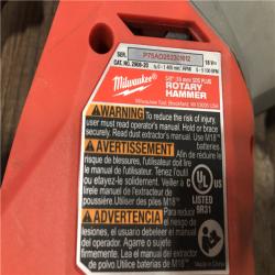 AS-IS Milwaukee FUEL 18V Lithium-Ion Brushless Cordless 5/8 in. SDS-Plus Rotary Hammer (Tool-Only)