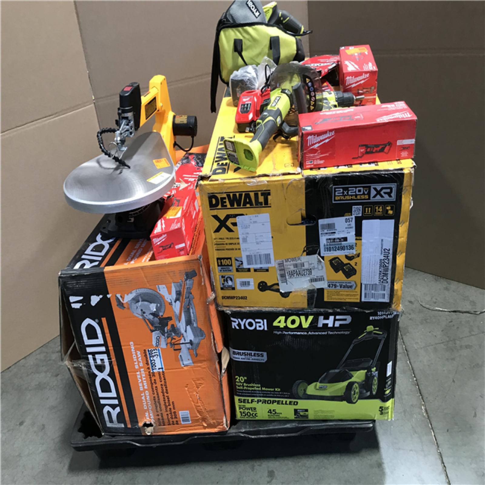 CALIFORNIA AS-IS TOOL PALLET
