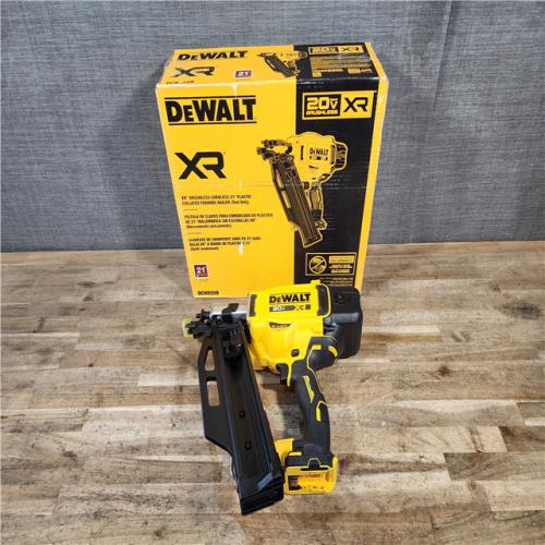 HOUSTON LOCATION - AS-IS DEWALT 20-Volt 21° Cordless Framing Nailer (Tool-Only)