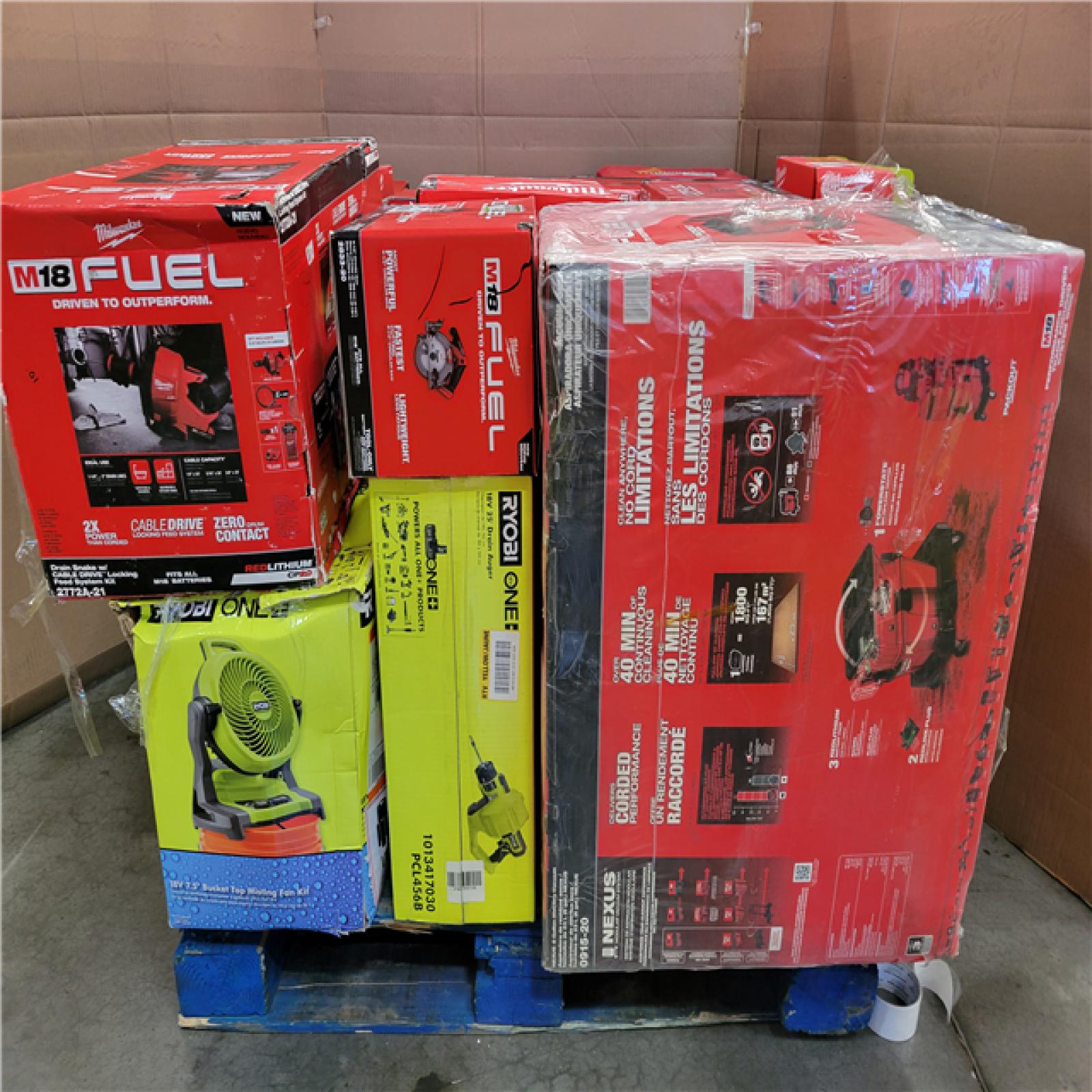 CALIFORNIA AS-IS TOOL PALLET