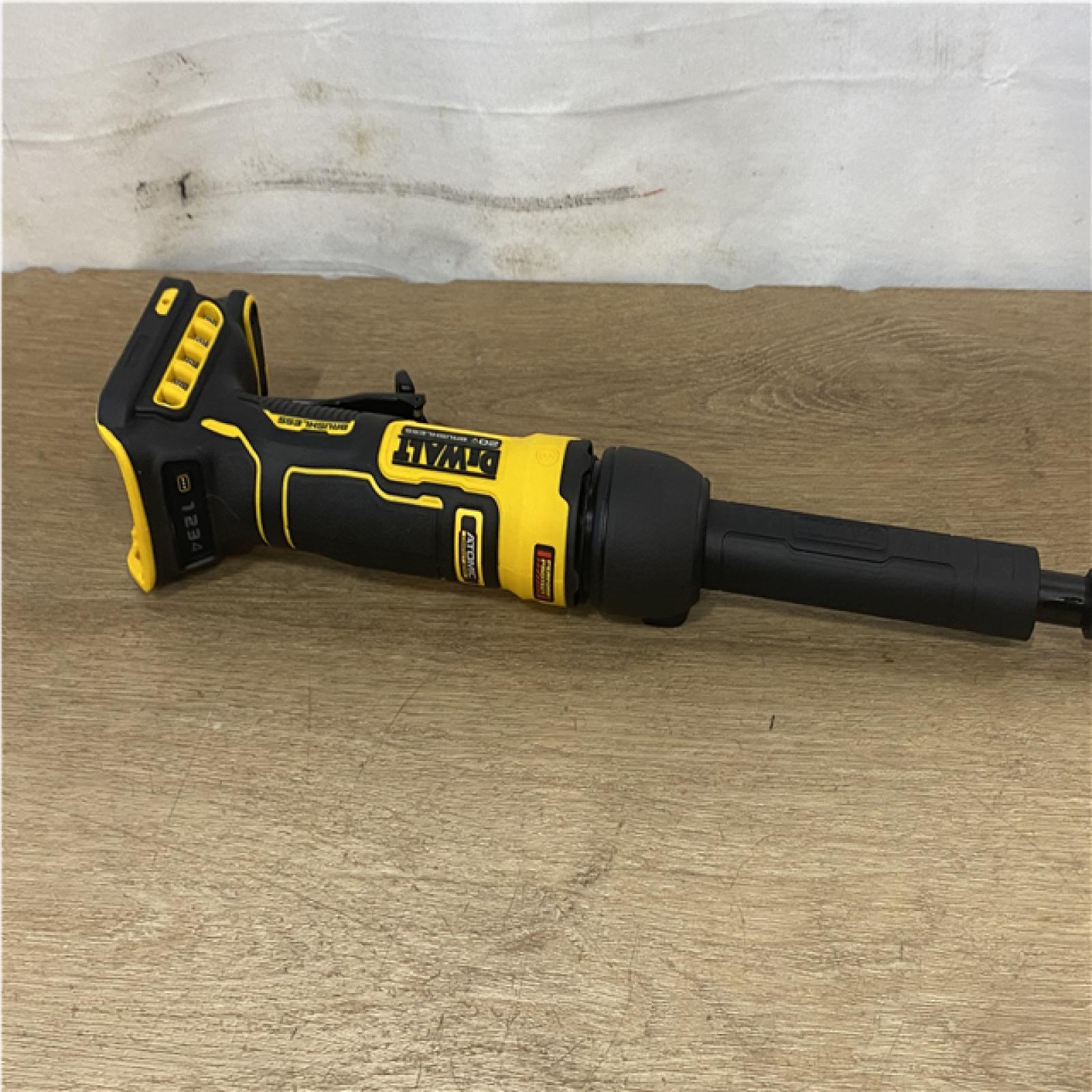 AS-IS DEWALT ATOMIC 20V MAX Cordless Extended Reach Die Grinder with Paddle Switch (Tool Only)