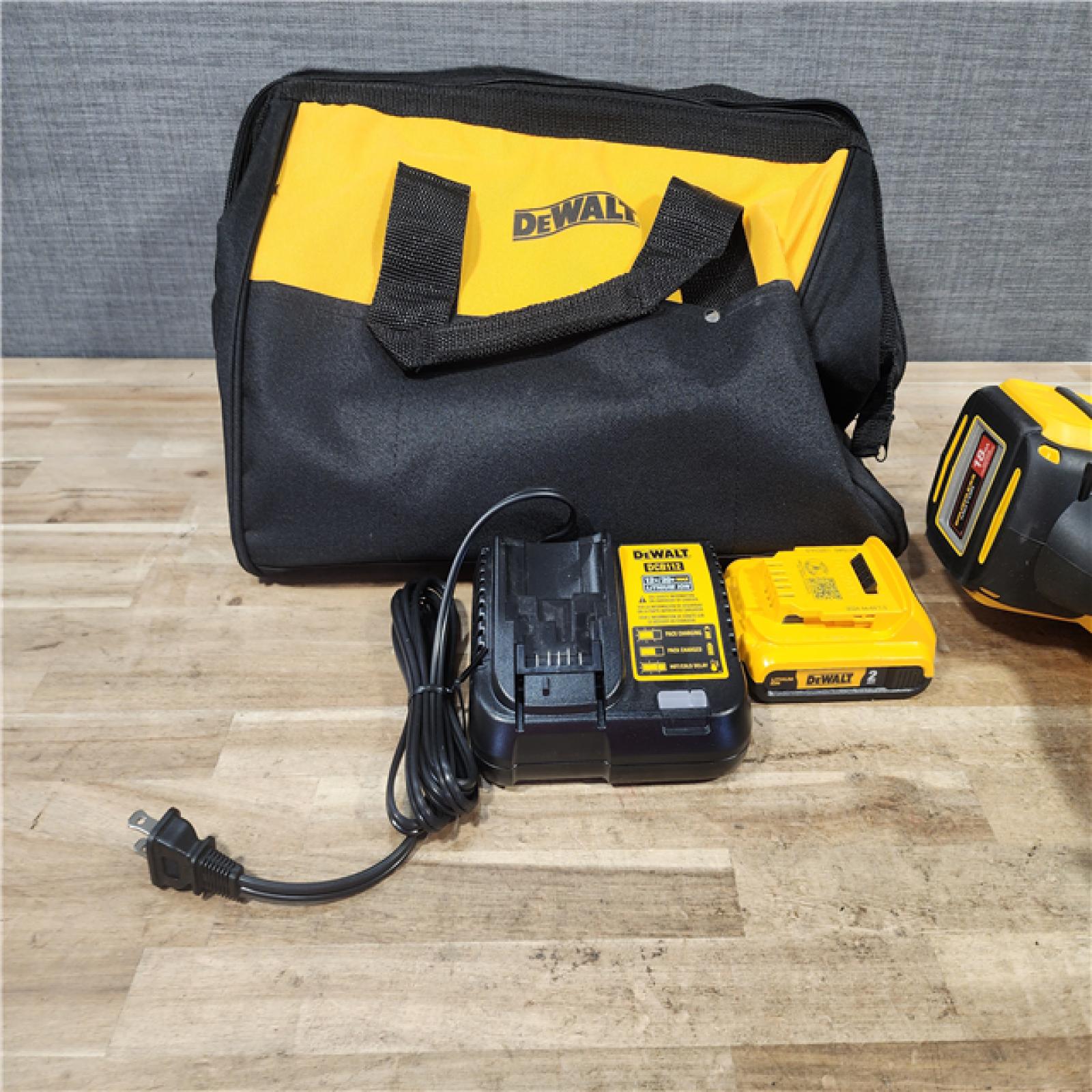 HOUSTON LOCATION - AS - IS DEWALT 20V MAX XR Lithium-Ion Cordless 18-Gauge Narrow Crown Stapler Kit