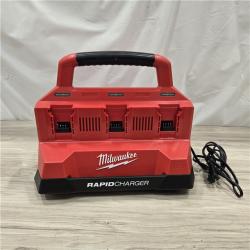 AS-IS Milwaukee M18 Packout Six Bay Rapid Charger (Tool-Only)