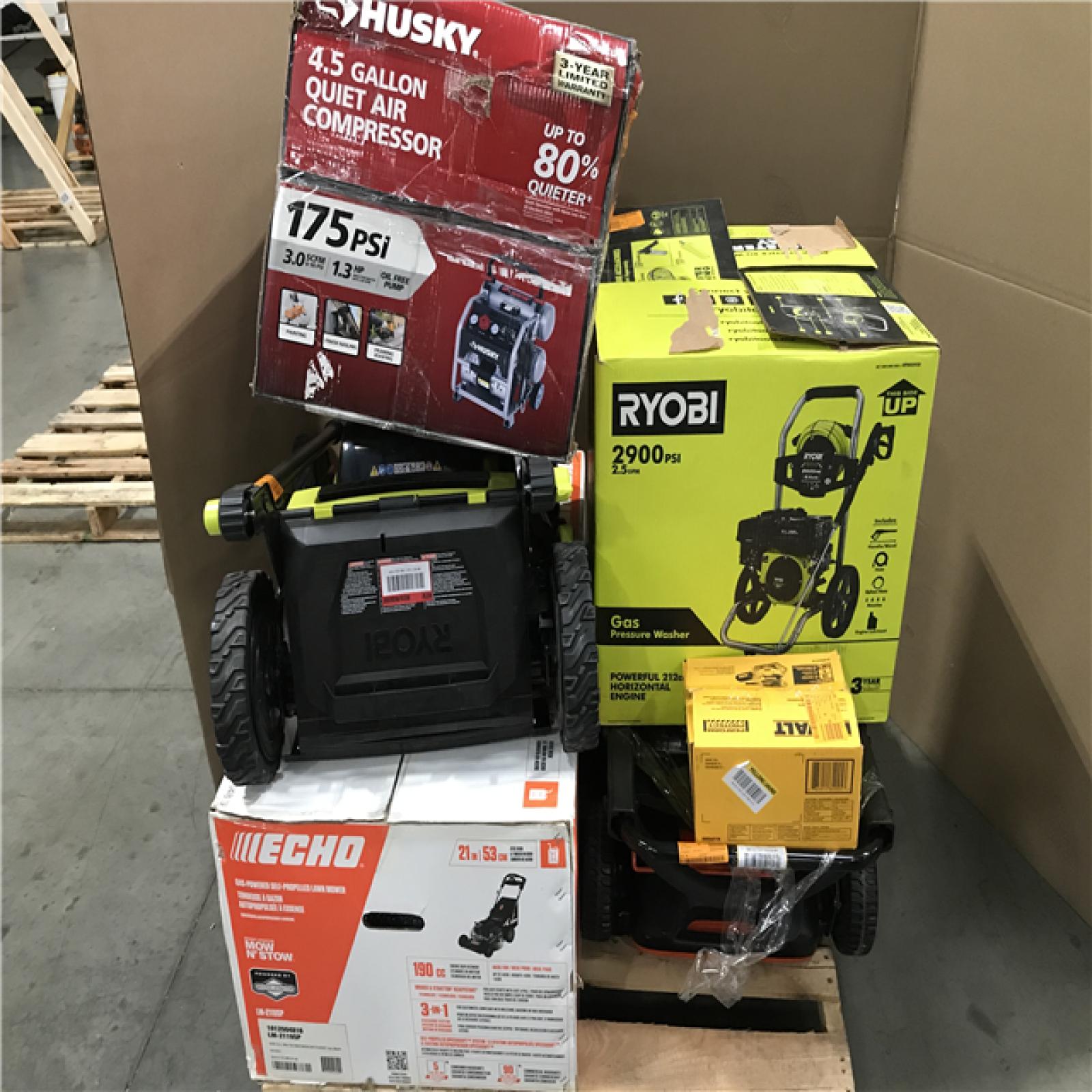 CALIFORNIA AS-IS OUTDOOR POWER EQUIPMENT