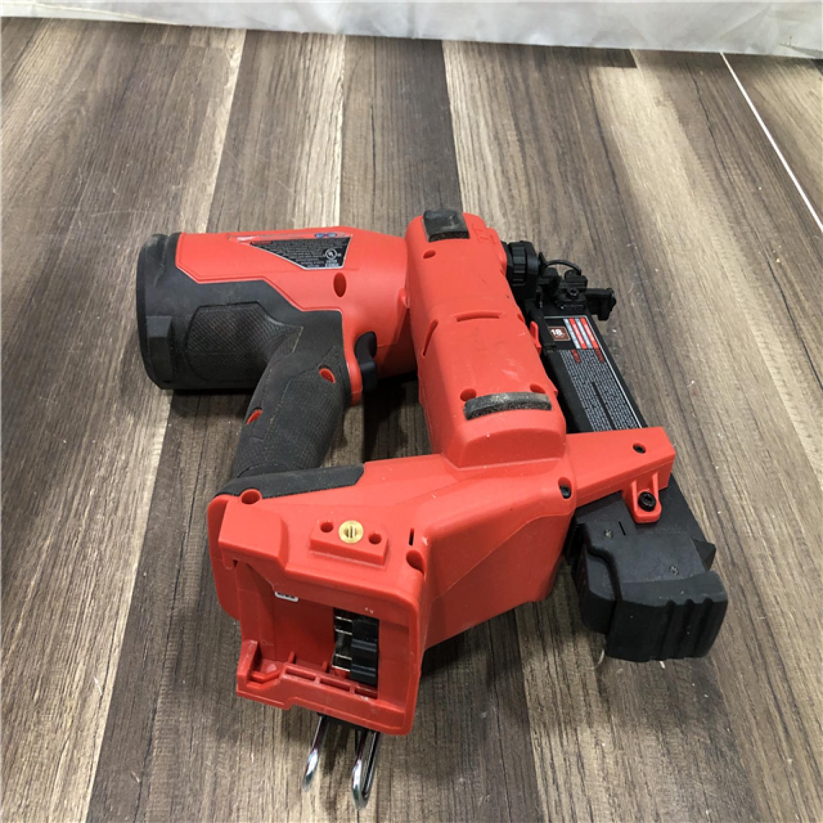 AS-IS Milwaukee FUEL 18-Volt Lithium-Ion Brushless Cordless Gen II 18-Gauge Brad Nailer (Tool-Only)