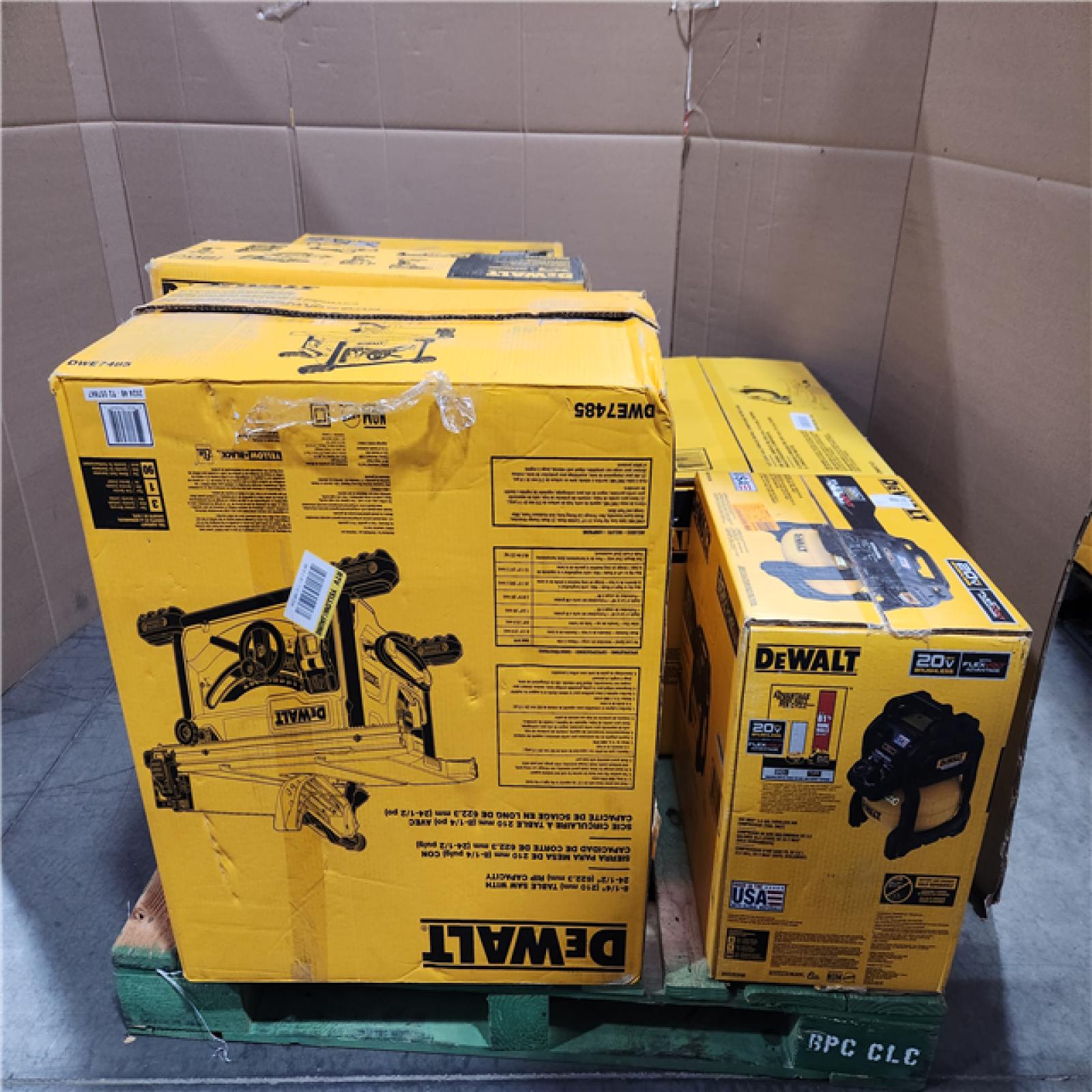 CALIFORNIA AS-IS TOOL PALLET