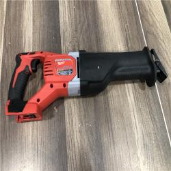 AS-IS Milwaukee 18V Lithium-Ion Cordless SAWZALL Reciprocating Saw (Tool-Only)