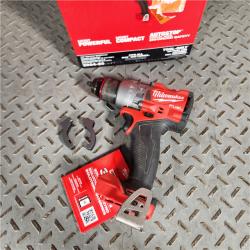 Houston location- AS-IS Milwaukee M18 FUEL  1/2 Hammer Drill Driver (MISSING HANDLE TOOL ONLY