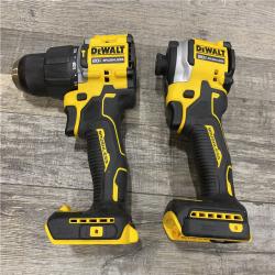 AS-IS DEWALT ATOMIC 20V MAX Lithium-Ion Cordless 2-Tool Combo Kit