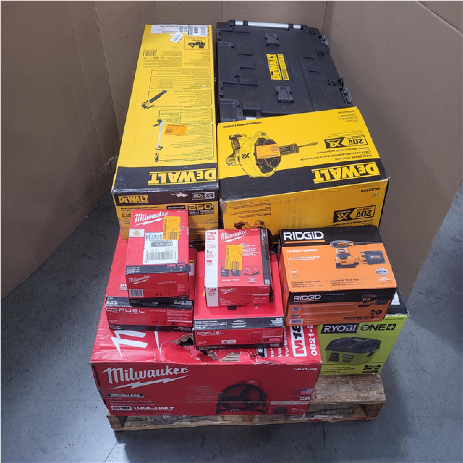 CALIFORNIA AS-IS TOOL PALLET