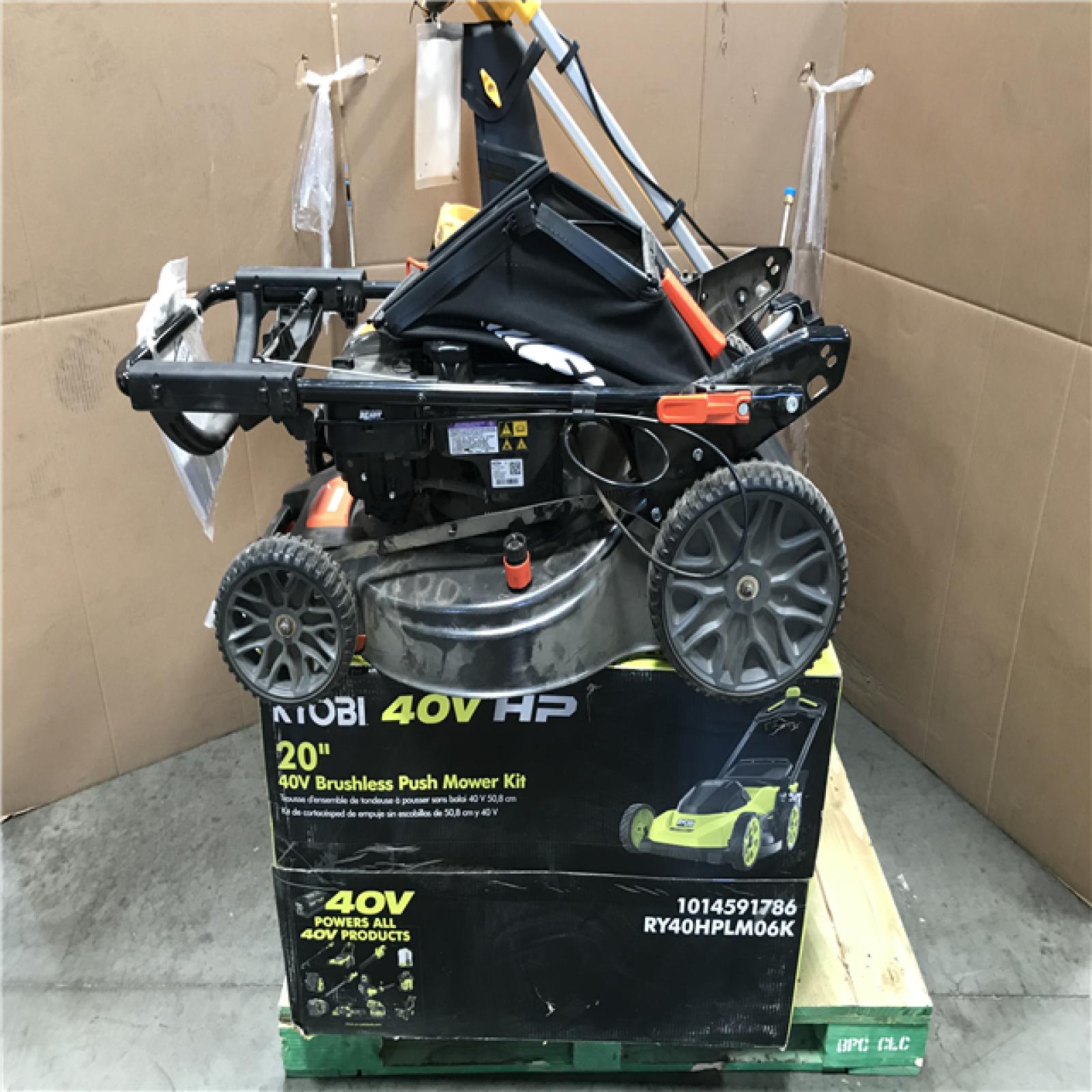 California AS-IS OUTDOOR POWER EQUIPMENT