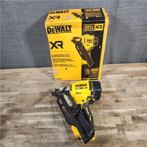 HOUSTON LOCATION - AS-IS DEWALT 20-Volt 30° Cordless Framing Nailer (Tool-Only)
