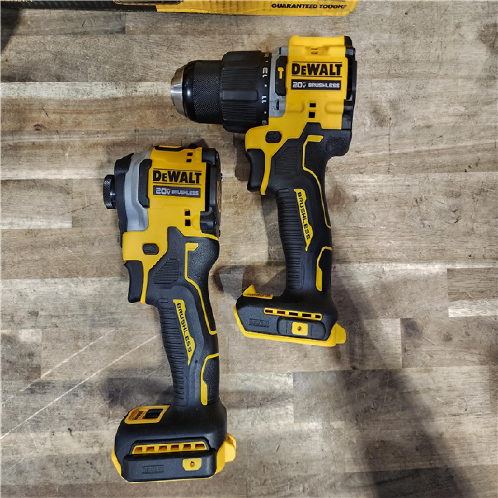 HOUSTON LOCATION - AS-IS DeWalt 2-Tool Combo Kit W/ (2) BATTERY & CHARGER