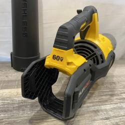 AS-IS DEWALT FLEXVOLT 60V MAX 125 MPH 600 CFM Brushless Cordless Battery Powered Blower Kit