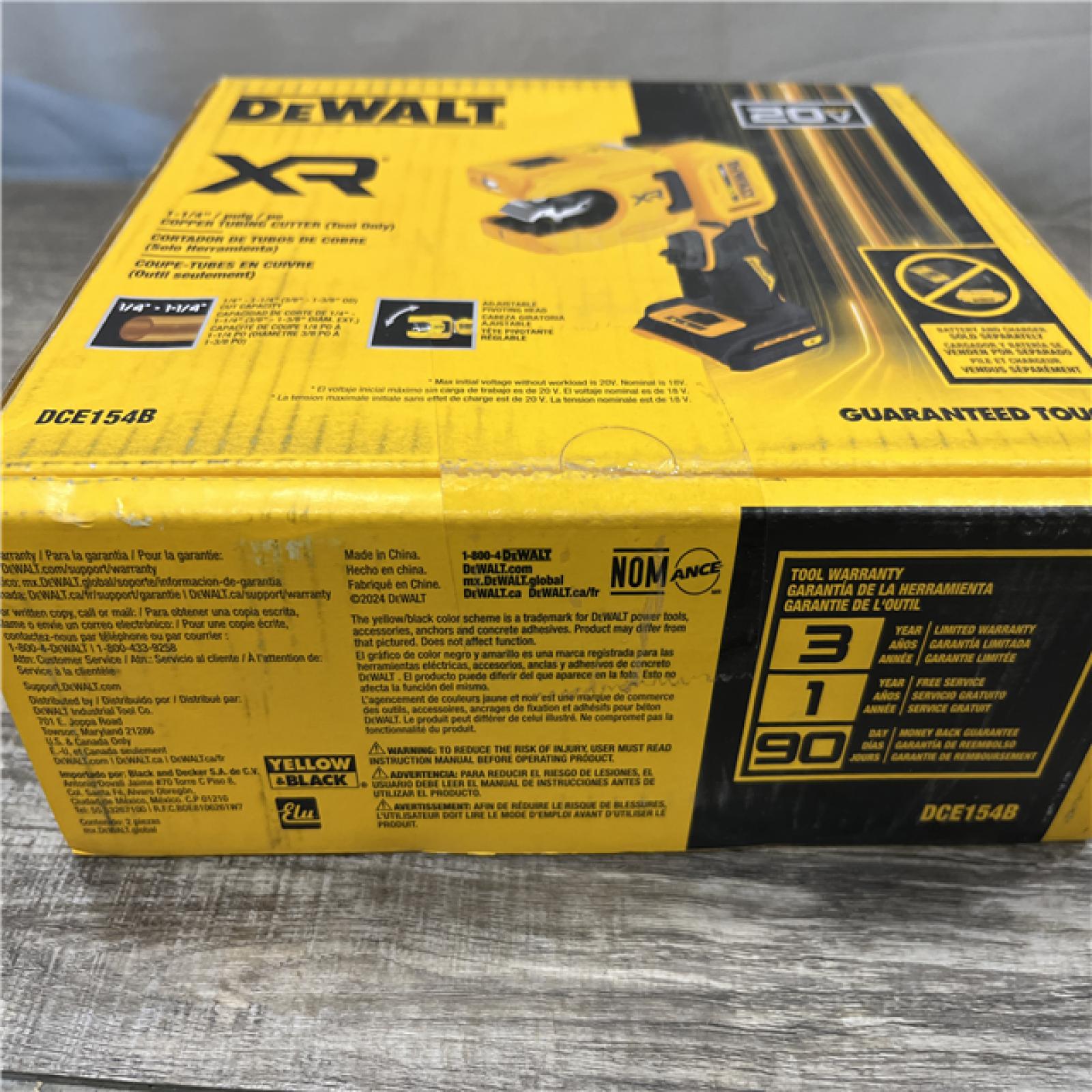 NEW - DEWALT 20-Volt MAX XR Copper Cutter (Tool Only)