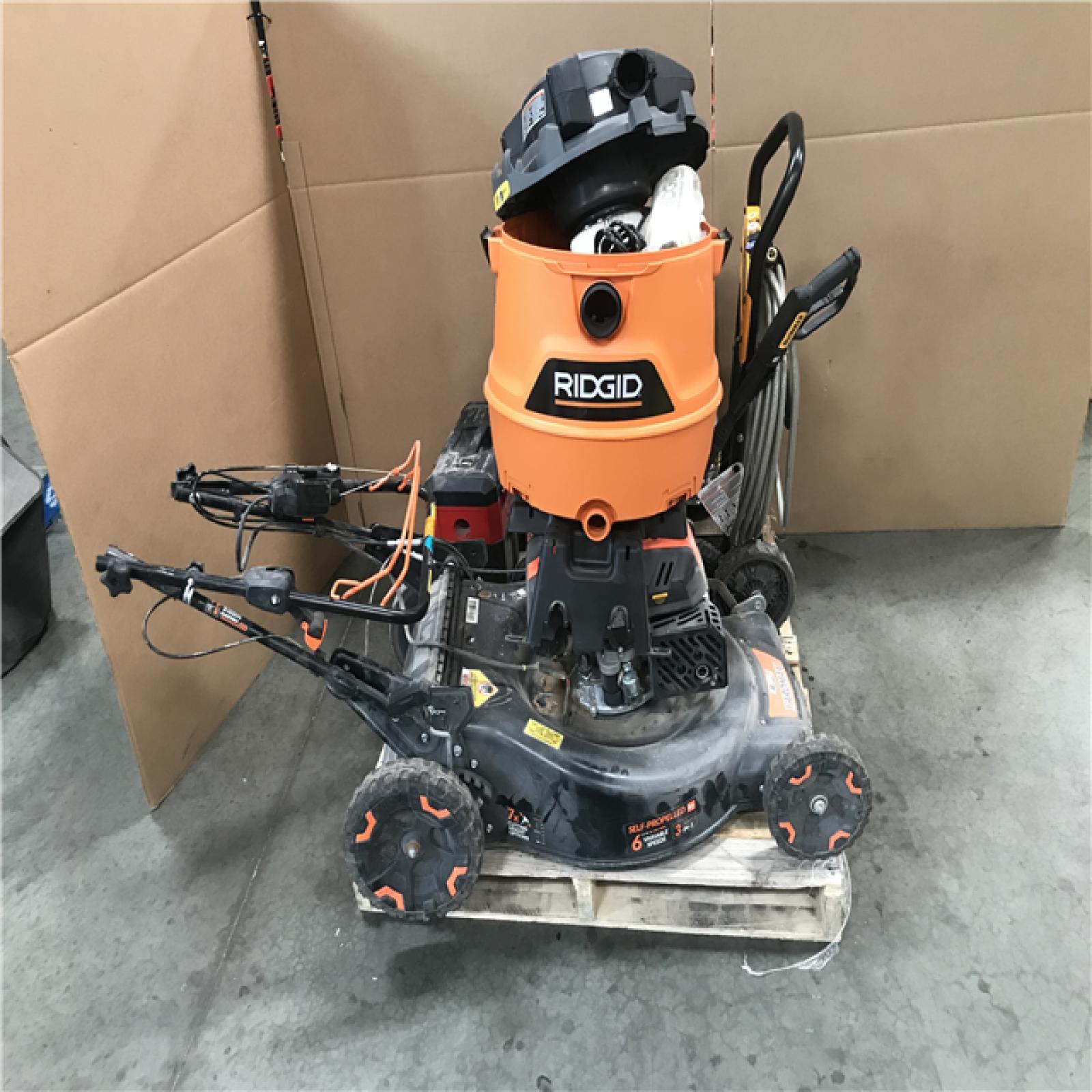CALIFORNIA AS-IS OUTDOOR POWER EQUIPMENT