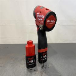 AS-IS - Milwaukee M12 FUEL SURGE 12V Lithium-Ion Brushless Cordless 1/4 in. Hex Impact Driver Compact Kit