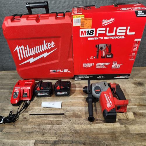 HOUSTON LOCATION - AS-IS Milwaukee 2912-22 M18 Fuel 18V 1 SDS Plus Rotary Hammer with Battery & Charger