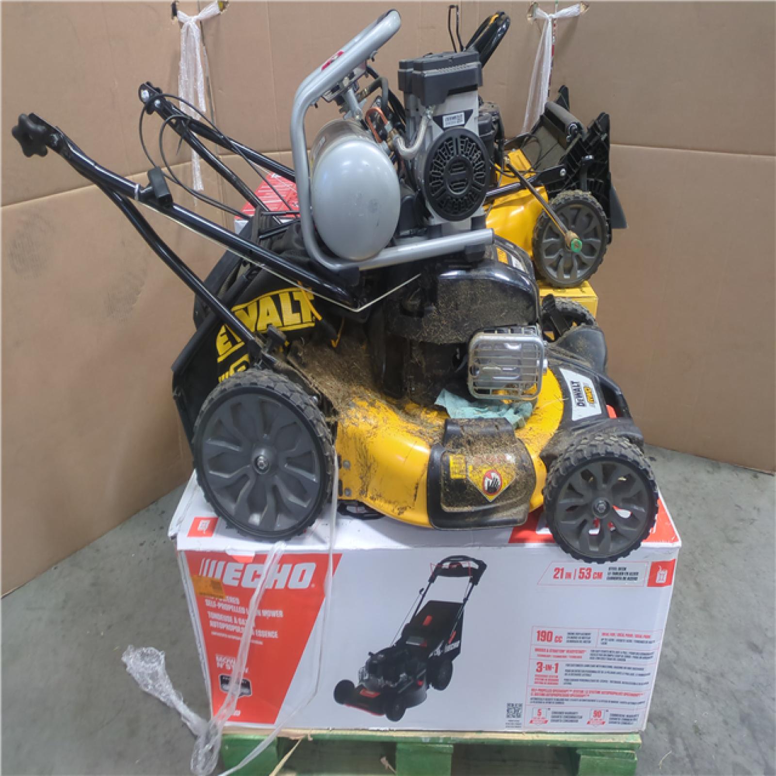 CALIFORNIA AS-IS OUTDOOR POWER EQUIPMENT