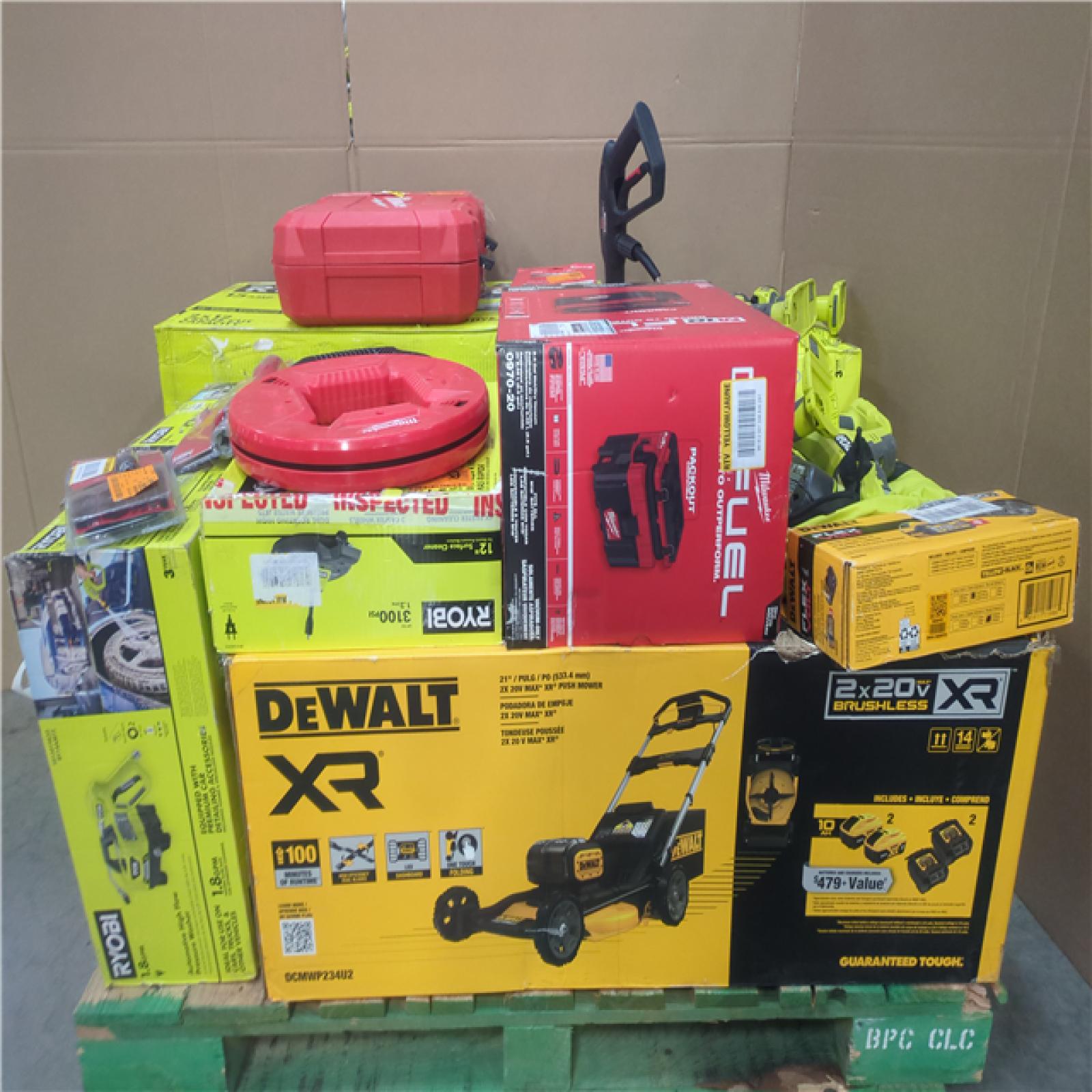 CALIFORNIA AS-IS TOOL PALLET