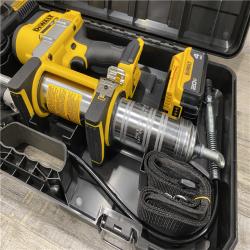 AS-IS DEWALT 20V MAX Cordless 10,000 PSI Variable Speed Grease Gun Kit