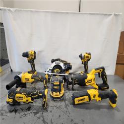 AS-IS- DEWALT 20V Lithium-Ion Cordless 8-Tool Combo Kit