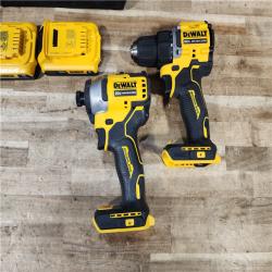 HOUSTON LOCATION - AS - IS DEWALT ATOMIC 20-Volt MAX Lithium-Ion Cordless Combo Kit