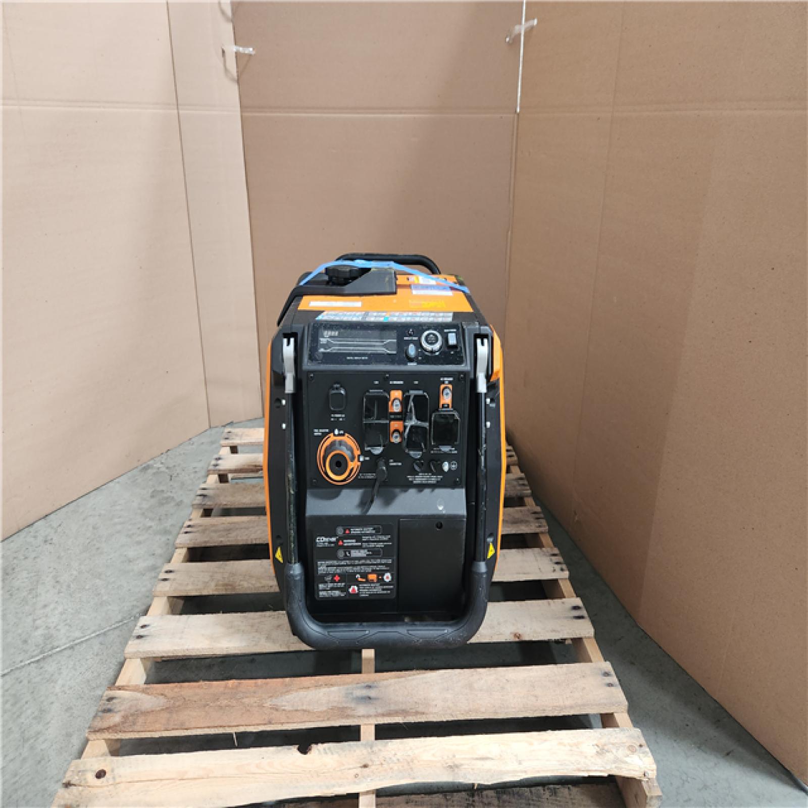 CALIFORNIA AS-IS GENERAC IQ3800DF GAS GENERATOR