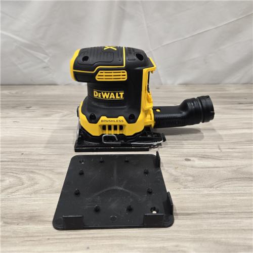 AS-IS DEWALT 20V MAX XR Cordless 1/4 Sheet Variable Speed Sander (Tool Only)