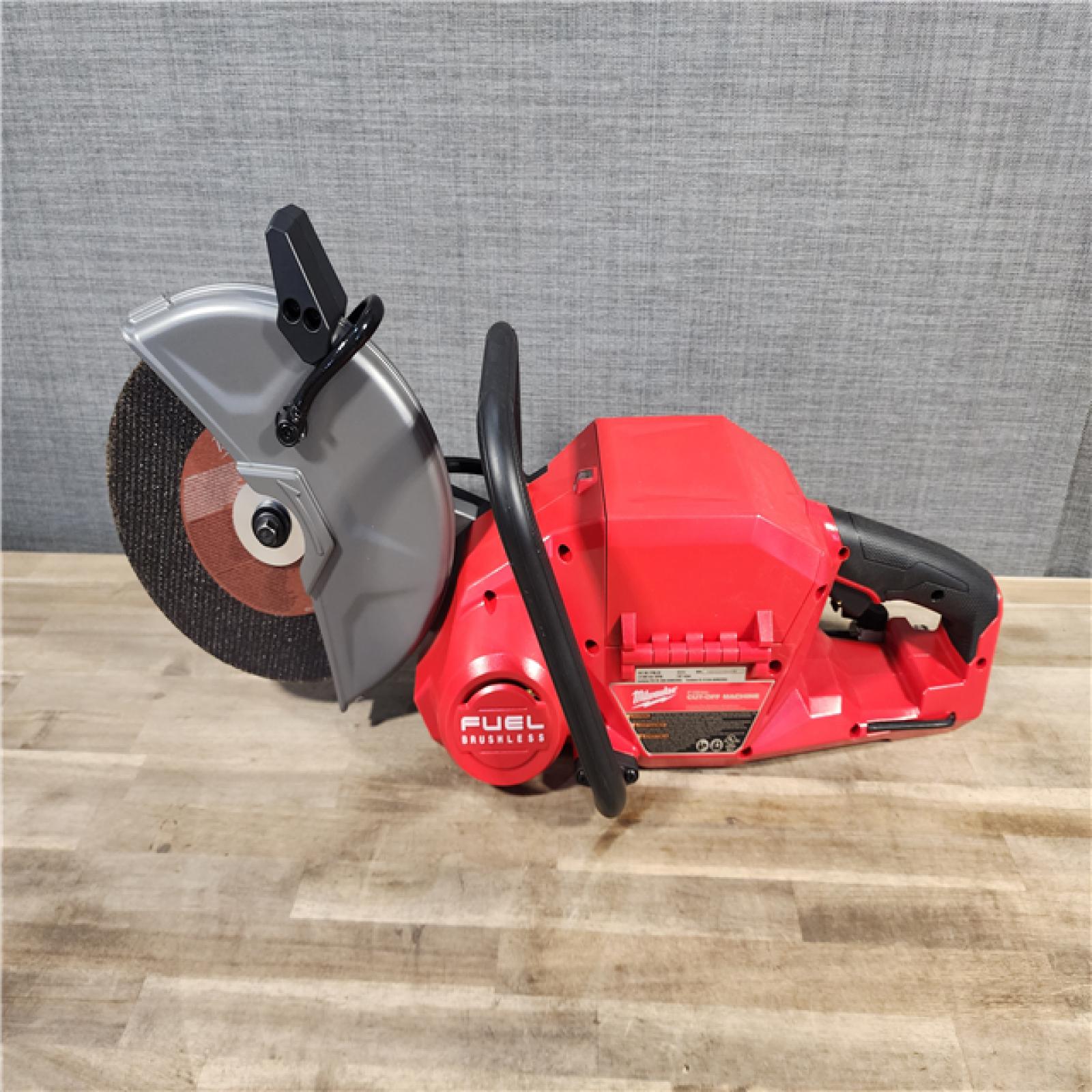 HOUSTON LOCATION - AS-IS Milwaukee M18 FUEL 9 Cut-Off Saw with ONE-KEY Bare Tool
