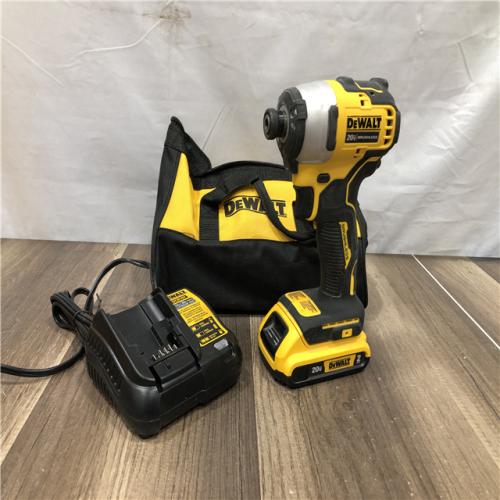 AS-IS DEWALT Atomic 20V Max Lithium-Ion Brushless Cordless Compact 1/4 in. Impact Driver Kit