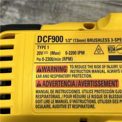 AS-IS DEWALT 20V MAX Lithium-Ion Cordless 1/2 in. Impact Wrench Kit