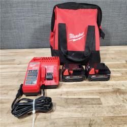 HOUSTON LOCATION - AS-IS Milwaukee  18V Lithium-Ion Brushless Cordless Compact Drill/Impact Combo Kit