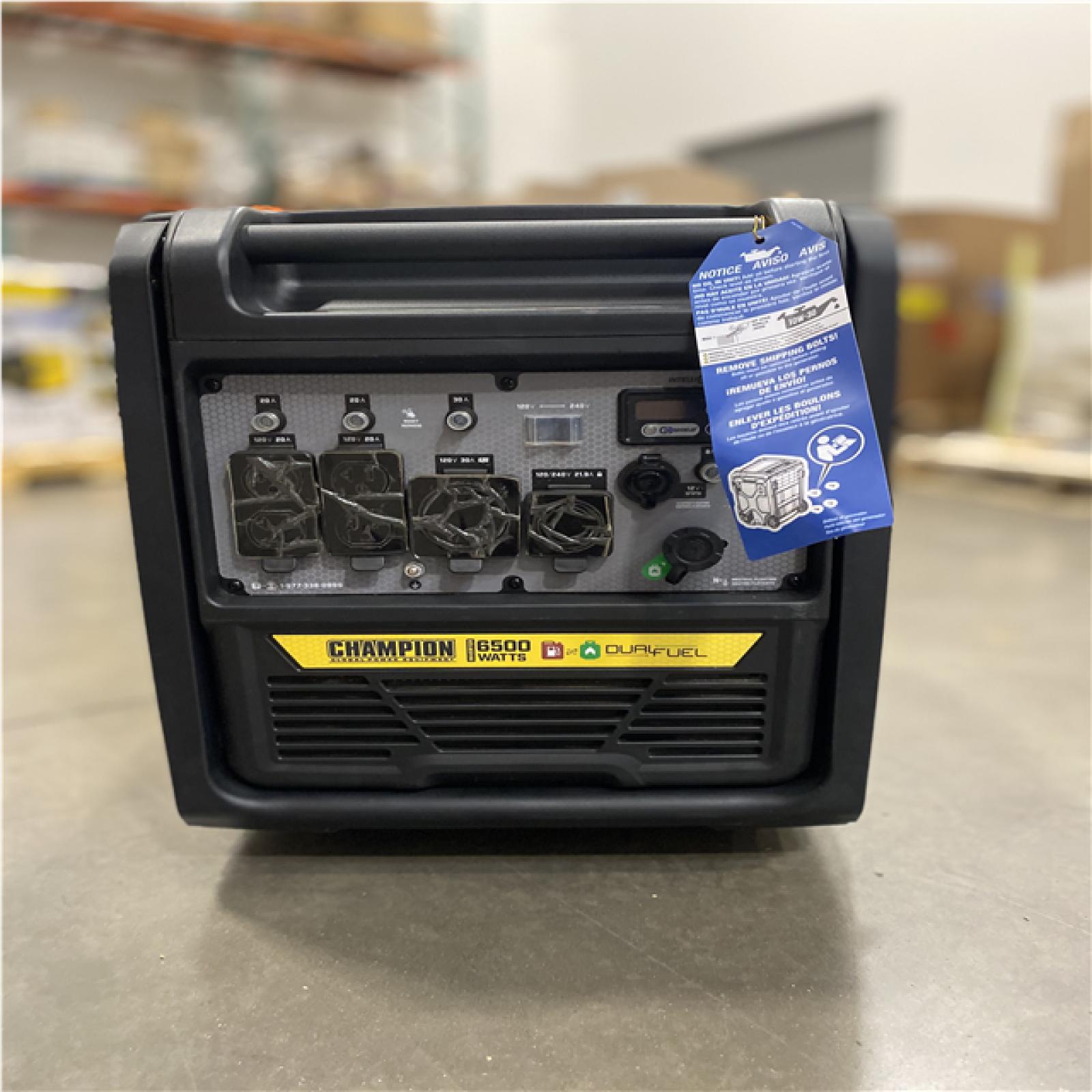 Dallas Location - As-Is Champion 201532 6500W Dual Fuel Inverter Generator