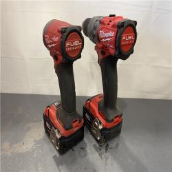AS-IS - MILWAUKEE FUEL 18V Lithium-Ion Brushless Cordless Hammer Drill and Impact Driver Combo Kit