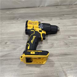 AS-IS DEWALT ATOMIC 20V Cordless 1/2 in. Compact Hammer Drill Kit