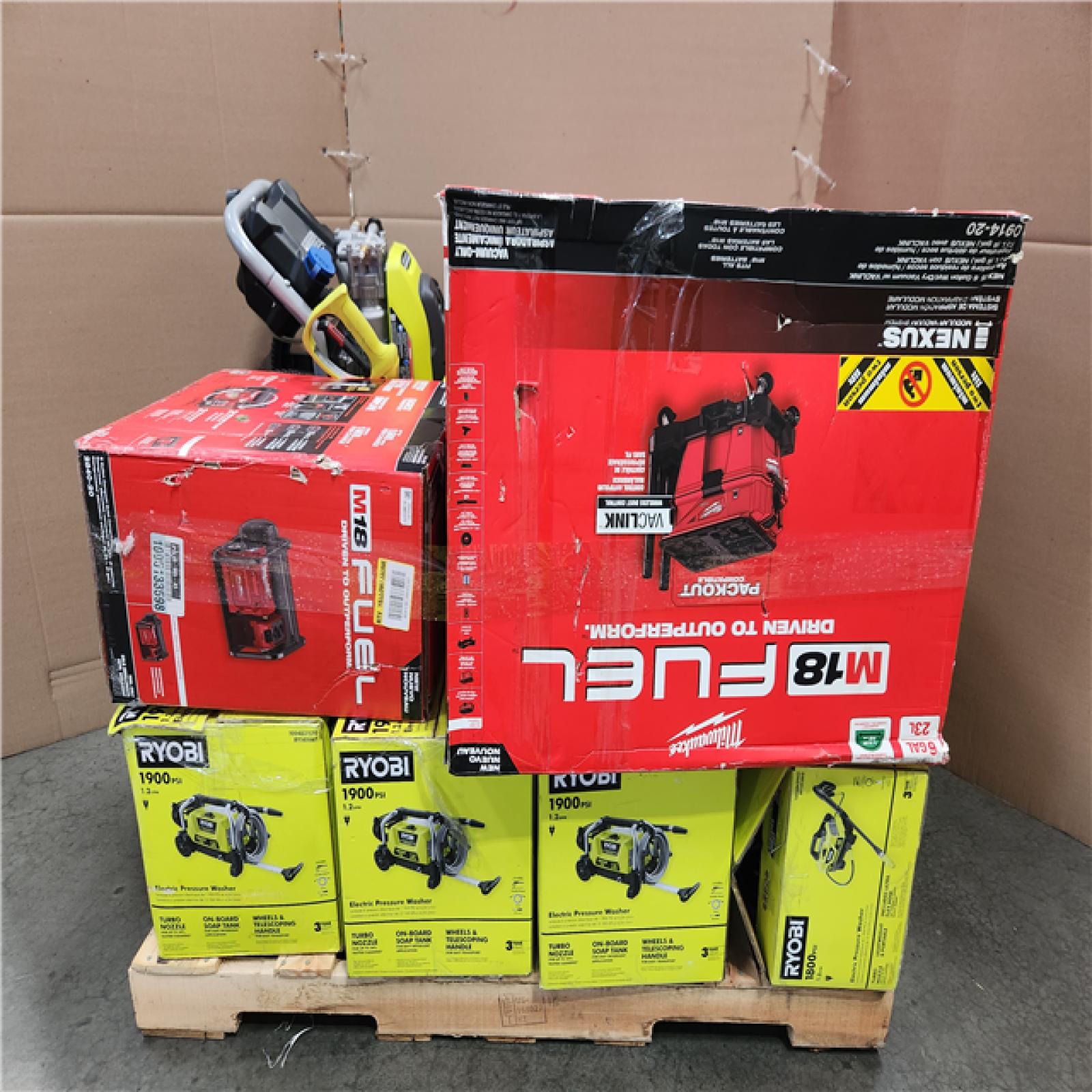 CALIFORNIA AS-IS TOOL PALLET