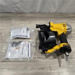 AS-IS DeWalt15 Degree Pneumatic Coil Roofing Nailer (Tool-Only)